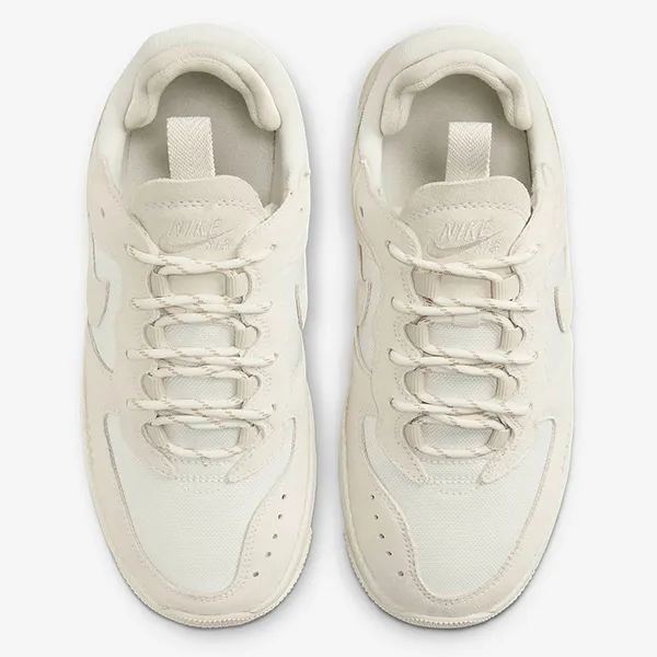 Giày Thể Thao Nữ Nike Air Force 1 Wild FB2348-002 Màu Trắng Kem Size 40.5