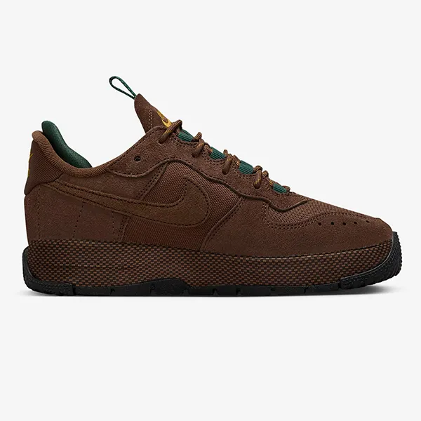 Giày Thể Thao Nữ Nike Air Force 1 Wild FB2348-200 Màu Nâu Socola Size 35.5