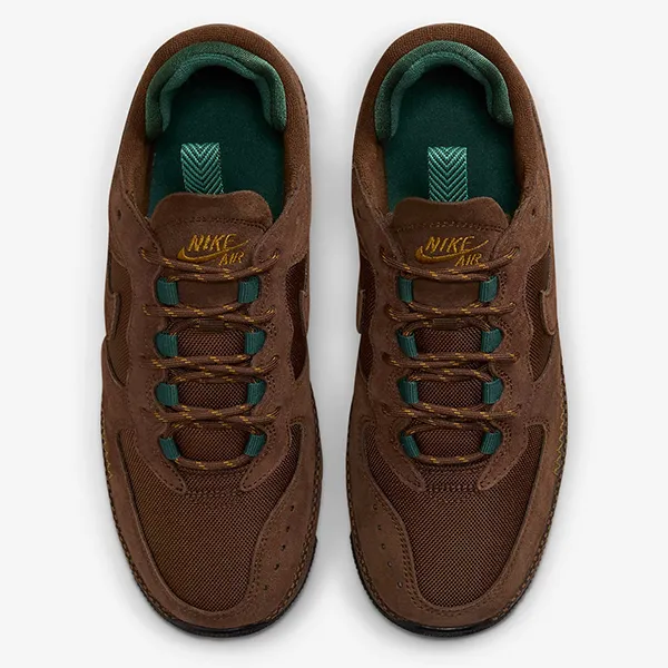 Giày Thể Thao Nữ Nike Air Force 1 Wild FB2348-200 Màu Nâu Socola Size 35.5