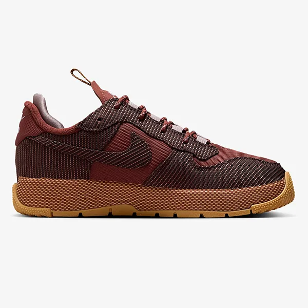 Giày Thể Thao Nữ Nike Air Force 1 Wild FB2348-202 Màu Nâu Đỏ Size 35.5
