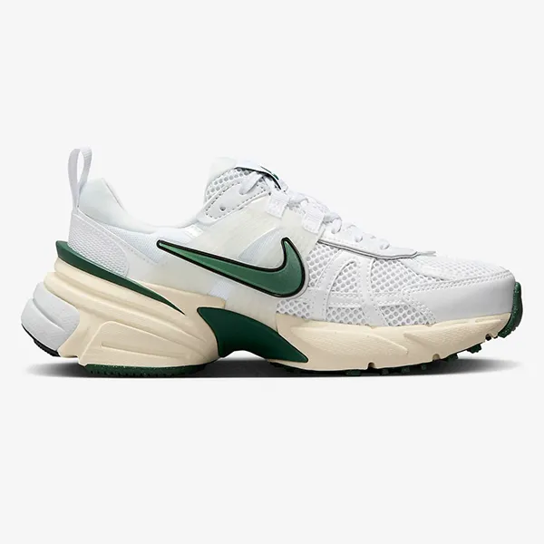 Giày Thể Thao Nữ Nike V2K Run FD0736-101 Màu Trắng Phối Xanh Lá Size 42