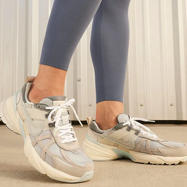 Giày Thể Thao Nữ Nike V2K Run FZ3596-072 Màu Xám Xanh Size 41
