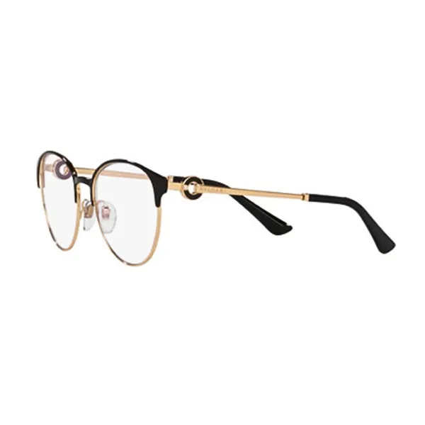 Gọng Kính Nữ Bvlgari 0BV2223B 207053 Màu Đen Vàng Gold