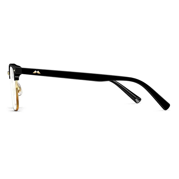 Gọng Kính Unisex Molsion MJ6118 B12 Màu Vàng Đen