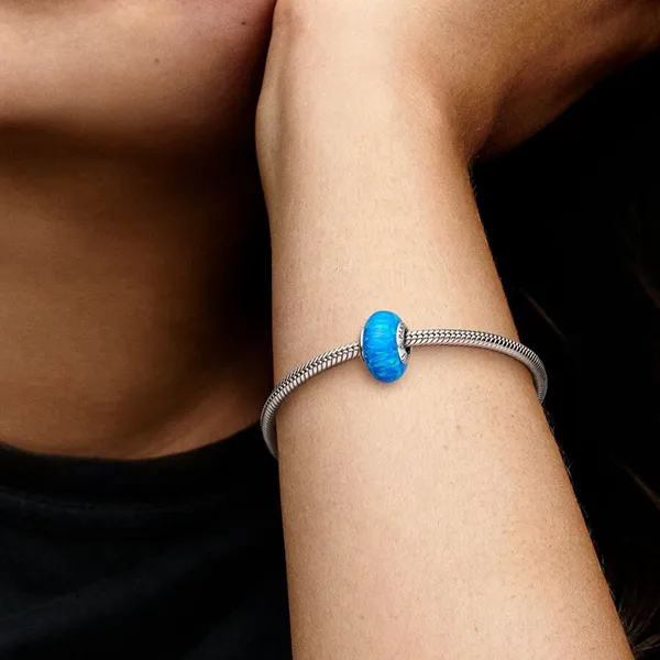 Hạt Vòng Charm Nữ Pandora Opalescent Ocean Deep Blue 791691C02 Màu Xanh Dương - Trang sức - Vua Hàng Hiệu