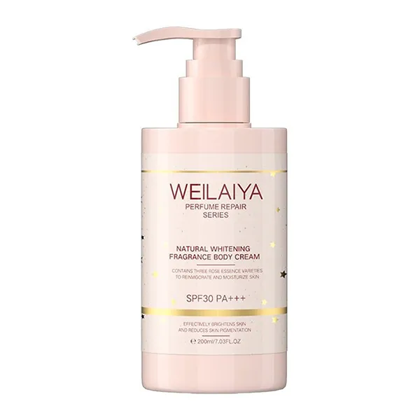 Kem Body Nâng Tone Weilaiya Natural Whitening Fragrance Body Cream SPF30 PA+++ 200ml - Mỹ phẩm - Vua Hàng Hiệu