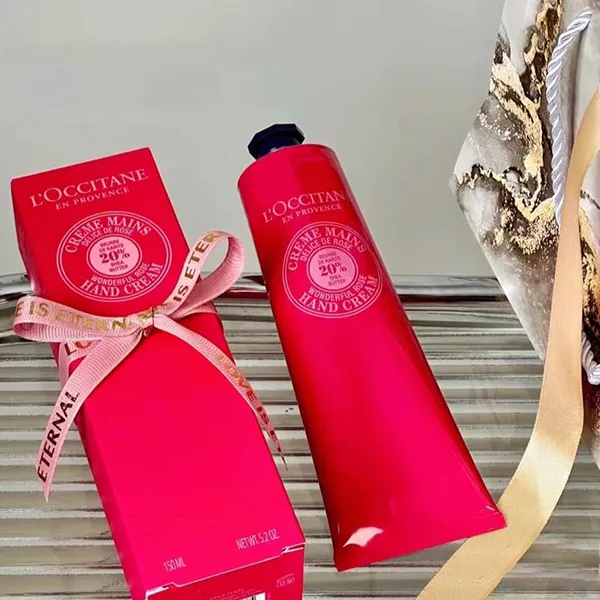 Kem Dưỡng Da Tay L'Occitane Shea Butter Wonderful Rose Hand Cream 150ml