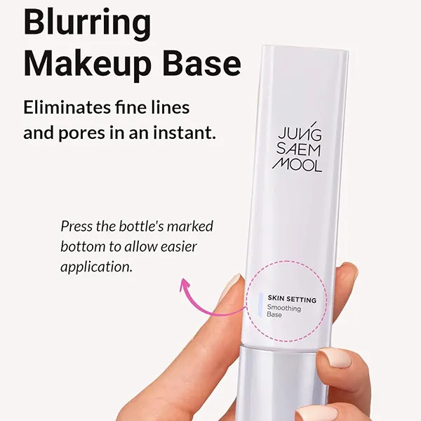 Kem Lót Jung Saem Mool Skin Setting Tone Smoothing Base Lasting Effect Màu Kem 40ml - Trang điểm - Vua Hàng Hiệu