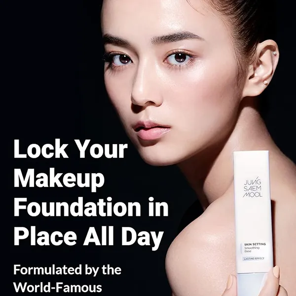 Kem Lót Jung Saem Mool Skin Setting Tone Smoothing Base Lasting Effect Màu Kem 40ml - Trang điểm - Vua Hàng Hiệu