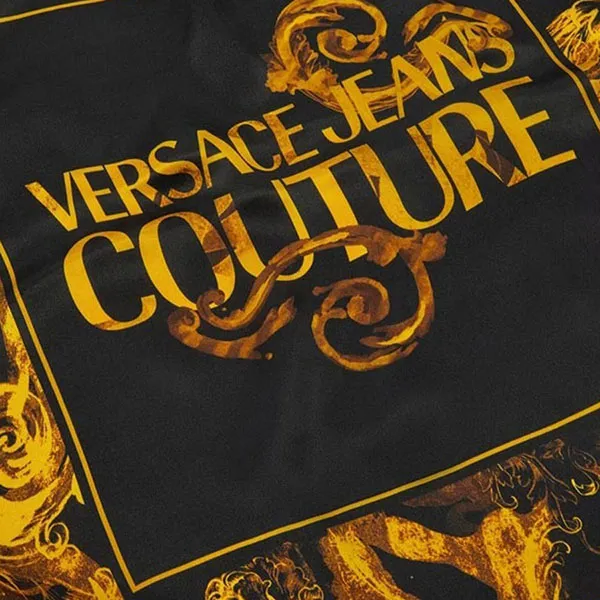 Khăn Nữ Versace Jeans Couture Donna Scarf 76HA7H02 ZG252 G89 Màu Đen - Thời trang - Vua Hàng Hiệu