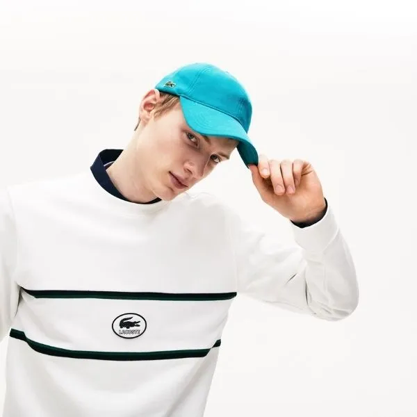 Mũ Lacoste Cotton Piqué Cap Pickleball Rk4713 Màu Xanh Lam - Pickleball - Vua Hàng Hiệu