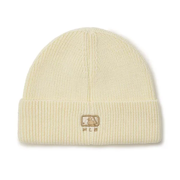 Mũ Len MLB Candy Mid Beanie Boston RedSox 3ABNBM146-43CRD Màu Trắng Kem - Mũ nón - Vua Hàng Hiệu