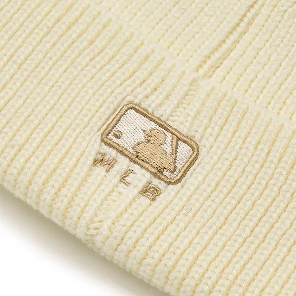 Mũ Len MLB Candy Mid Beanie Boston RedSox 3ABNBM146-43CRD Màu Trắng Kem - Mũ nón - Vua Hàng Hiệu