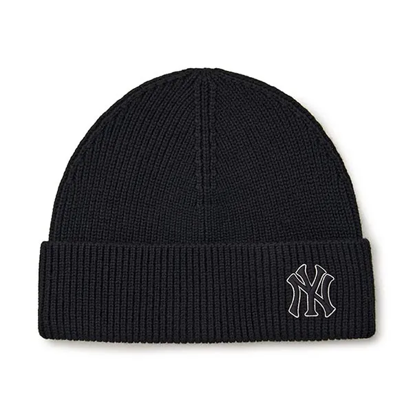 Mũ Len MLB Candy Mid Beanie New York Yankees 3ABNBM146-50BKS Màu Đen - Mũ nón - Vua Hàng Hiệu