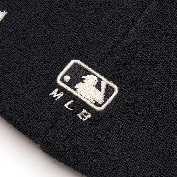 Mũ Len MLB Megagram Norip Beanie New York Yankees 3ABNBM346-50BKS Màu Đen - Mũ nón - Vua Hàng Hiệu