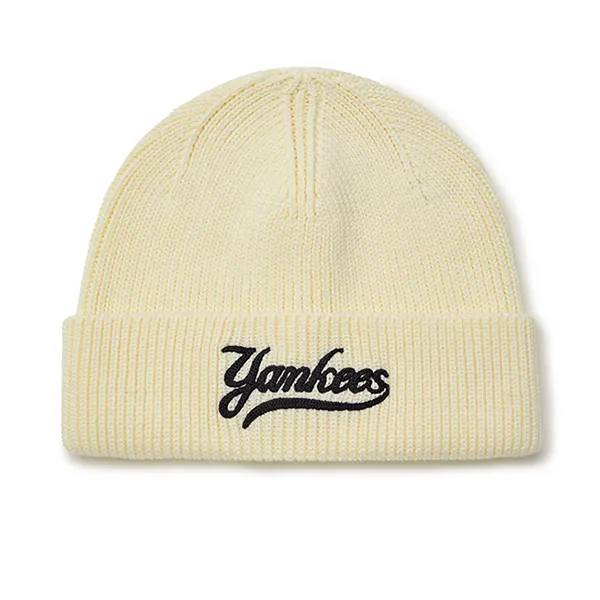 Mũ Len MLB Varsity Culsive Mid Vinnie New York Yankees 3ABNVM146-50CRD Màu Be - Mũ nón - Vua Hàng Hiệu