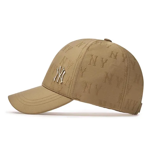 Mũ MLB Classic Monogram Tonton 3D Embo Cap New York Yankees 3ACPM034N-50BGS Màu Be