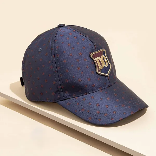 Mũ Nam Dolce & Gabbana D&G Stars Print Cap Màu Xanh Navy