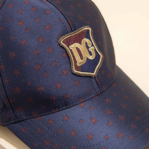 Mũ Nam Dolce & Gabbana D&G Stars Print Cap Màu Xanh Navy