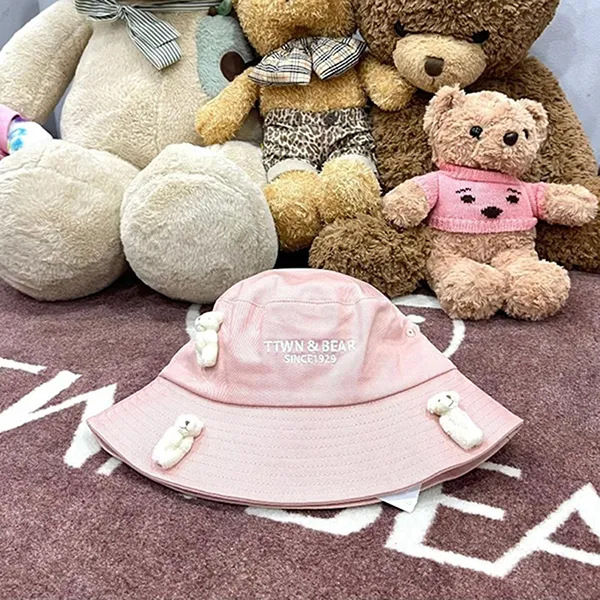 Mũ Nữ TTWN BEAR MZ034 Gấu Nhỏ Màu Hồng