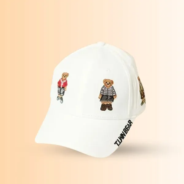 Mũ Nữ TTWN BEAR MZ056 MZ008 Màu Trắng