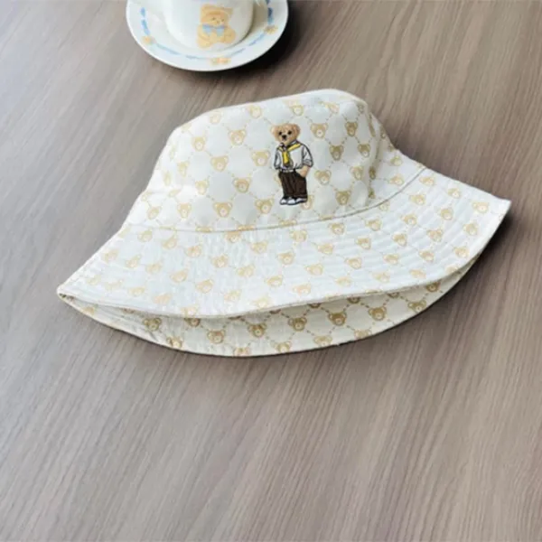 Mũ Nữ TTWN BEAR MZ057-34660 Logo Lưới Màu Be