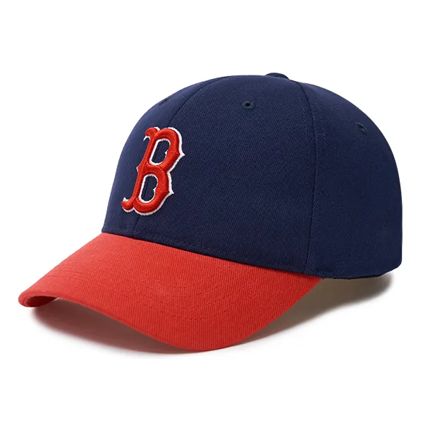 Mũ Lưỡi Trai Trẻ Em MLB Boston Red Sox Kids Cap 7ACP1904N-43NYS Màu Xanh Navy Phối Đỏ