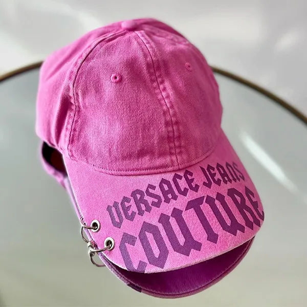 Mũ Versace Jeans Couture 77HAZK44 ZG295 469 Màu Hồng