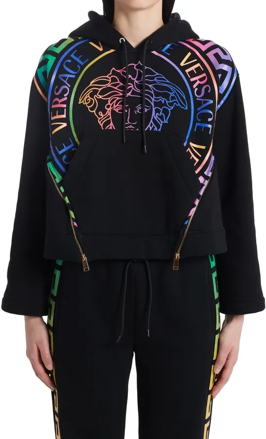 Áo Hoodie Versace Neon Logo
