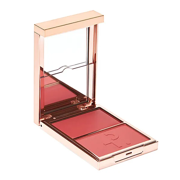 Phấn Má Hồng Patrick Ta 2in1 Double-Take Cream And Power Blush Duo Màu She's That Girl