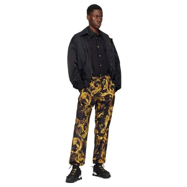 Quần Dài Nam Versace Jeans Couture Watercolor Couture Trousers 76GAA102 CQS85 G89 Màu Đen Vàng Size 44 - Thời trang - Vua Hàng Hiệu