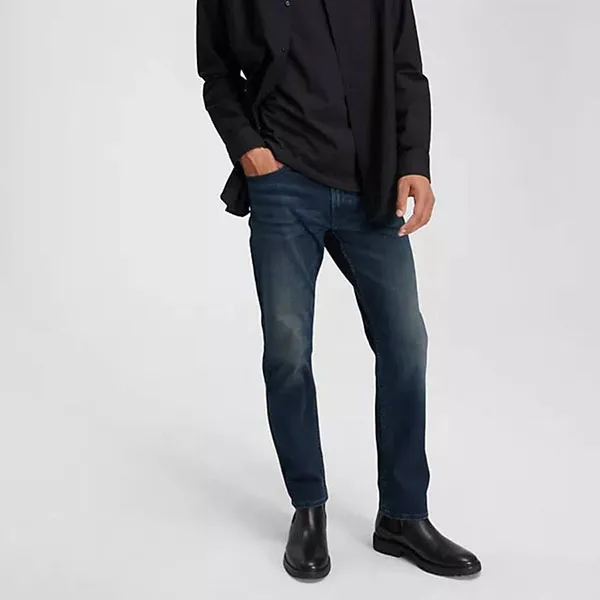 Quần Jean Nam Calvin Klein CK 40JP716460 Boston Blue Màu Xanh Đậm Size 31 - Thời trang - Vua Hàng Hiệu