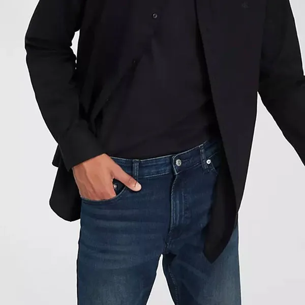 Quần Jean Nam Calvin Klein CK 40JP716460 Boston Blue Màu Xanh Đậm Size 31 - Thời trang - Vua Hàng Hiệu