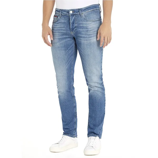 Quần Jean Nam Tommy Hilfiger DM0DM15561_1AB_L32 Màu Xanh Nhạt Size 29