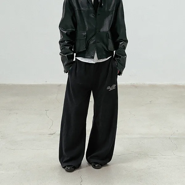 BADBLOOD ♥ Classic Check 2 Way Jogger Trousers MUSINSA | BADBLOOD Classic Logo 2 Way Curved Jogger Trousers