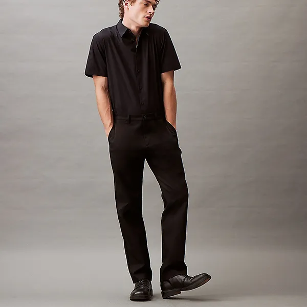 Quần Kaki Nam Calvin Klein CK 40VP650001 BLK Màu Đen Size 30 - Thời trang - Vua Hàng Hiệu