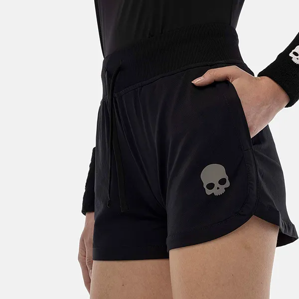Quần Short Nữ Hydrogen Pickleball Tech TC1000-007 Màu Đen Size M