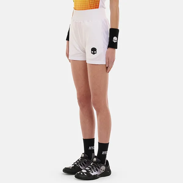 Quần Short Nữ Hydrogen Spectrum Tech Pickleball DS1003-001 Màu Trắng Size XS