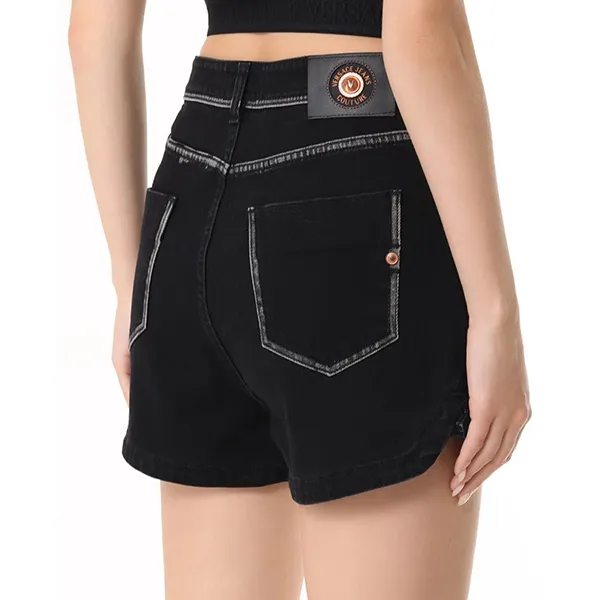 Quần Short Nữ Versace Jeans Couture Shorts 76HAD522 DW060D24 909 Màu Đen Size 24 - Thời trang - Vua Hàng Hiệu