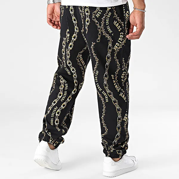 Quần Thể Thao Nam Versace Jeans Couture Jogging Pants 77GAA315 FS160 G89 Màu Đen Size XS