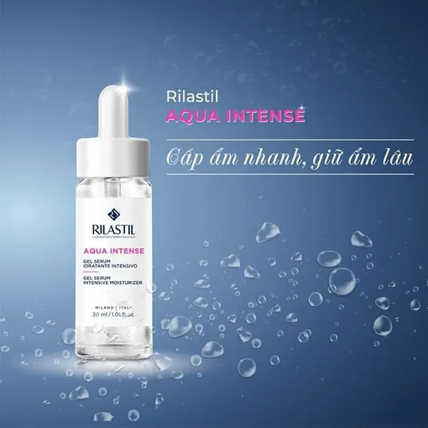 Serum Dưỡng Ẩm Đa Tầng Rilastil Aqua Intense Gel 30ml