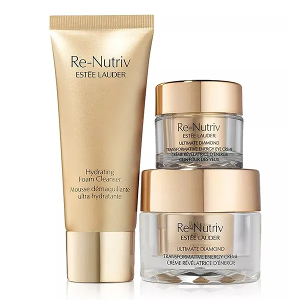 Set Chăm Sóc Da Estée Lauder Re-Nutriv Ultimate Diamond Discovery Gift Set 3 Món