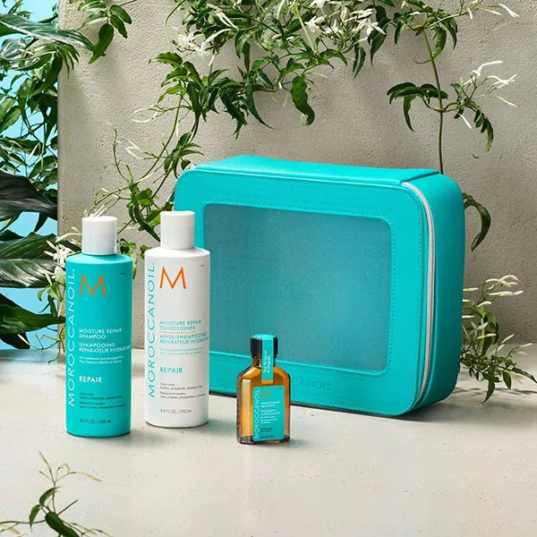 Set Dầu Gội Và Xả Moroccanoil Dưỡng Ẩm Tóc Repair Set 4 Món - Chăm sóc tóc - Vua Hàng Hiệu