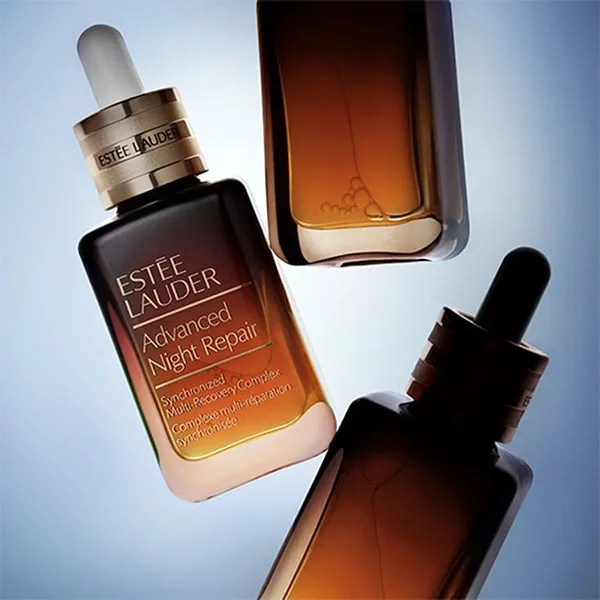Set Dưỡng Da Estée Lauder The Lift + Glow Routine Advanced Night Repair Serum Holiday Skincare 4 món - Mỹ phẩm - Vua Hàng Hiệu
