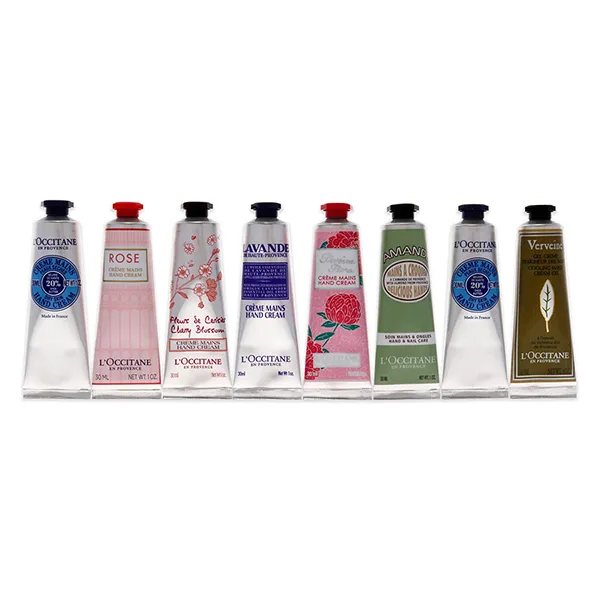 Set Kem Dưỡng Da Tay L'Occitane Lucky 8 Hand Cream Collection 8x30ml (8 Món) - Mỹ phẩm - Vua Hàng Hiệu