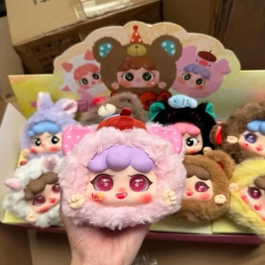 Set Móc Khóa Pop Mart Baby Three Migo Animal Party Blindbox 8 Chiếc Phối Màu - Phụ kiện - Vua Hàng Hiệu