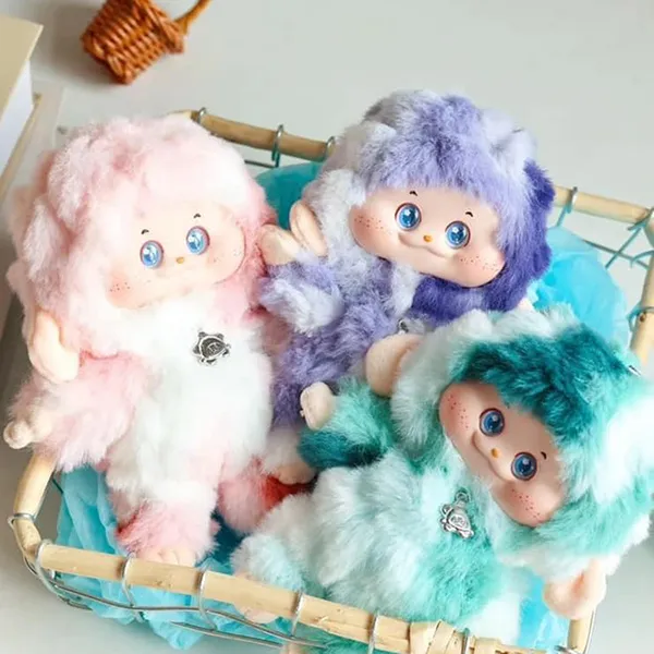 Set Móc Khóa Pimomo Naughty Doll Series Plush Dolls Box 6 Chiếc Phối Màu - Phụ kiện - Vua Hàng Hiệu