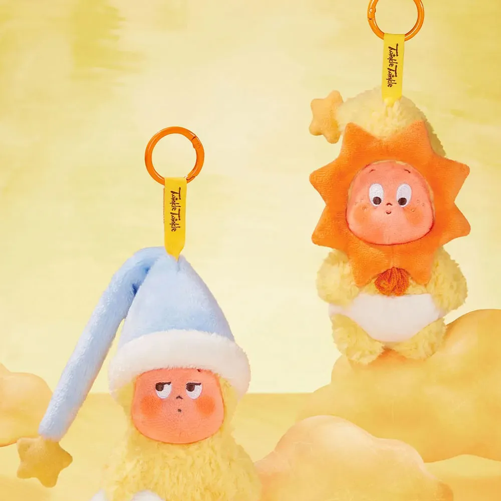 Set Móc Khóa Pop Mart Twinkle Twinkle Series-Plush Pendant Blind Box Phối Màu