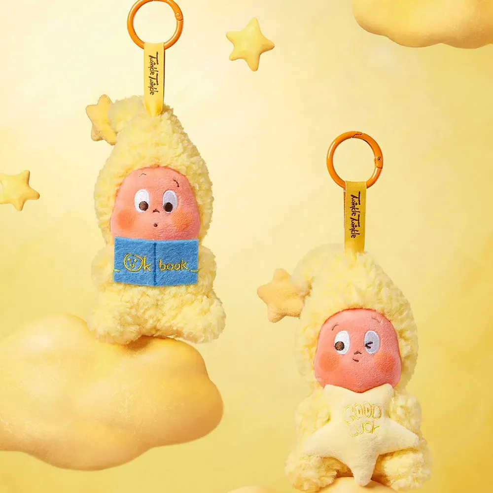 Set Móc Khóa Pop Mart Twinkle Twinkle Series-Plush Pendant Blind Box Phối Màu