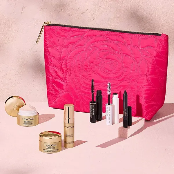 Bộ Sản Phẩm Mỹ Phẩm Trang Điểm Lancôme Absolue 6 Món (Kèm Túi)